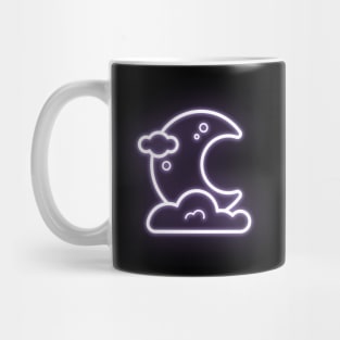 Moon in Neon Optics Mug